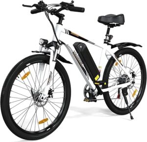 COLORWAY Vélo électrique pour Adultes, vélo de Montagne 26", EBike avec Batterie Amovible 36V 15Ah, écran LCD, Frein à Disque Double ebike