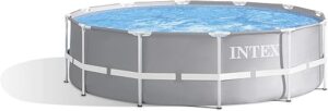 Intex kit Piscine Prism Frame Ronde Tubulaire (ø) 3,66 x (h) 1,22m